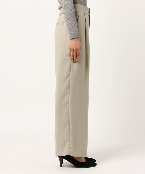 RIVE DROITE(リヴドロワ)の「ダブルクロスワイドパンツ(その他パンツ・レディース・ブラック/カーキ/ラベンダー・38/36)」の10枚目の写真