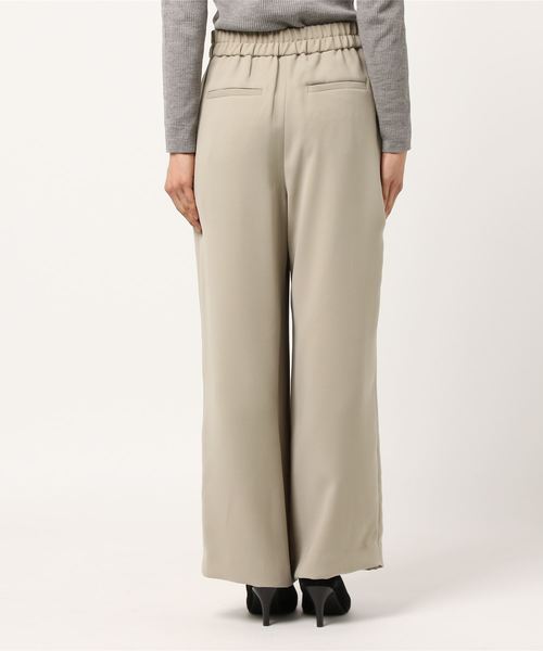 RIVE DROITE(リヴドロワ)の「ダブルクロスワイドパンツ(その他パンツ・レディース・ブラック/カーキ/ラベンダー・38/36)」の5枚目の写真