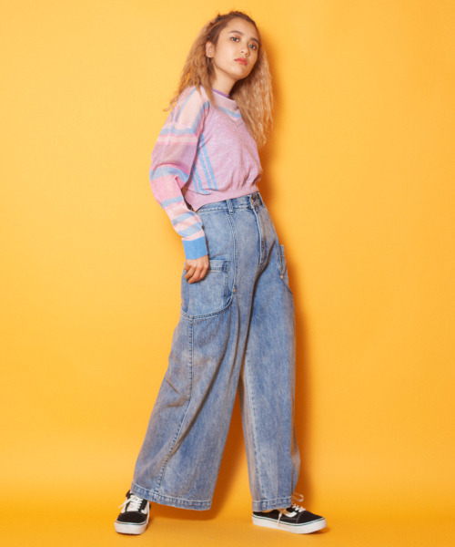 セール】LINED LAME KNIT ビスチェ （ニット/セーター）｜Candy