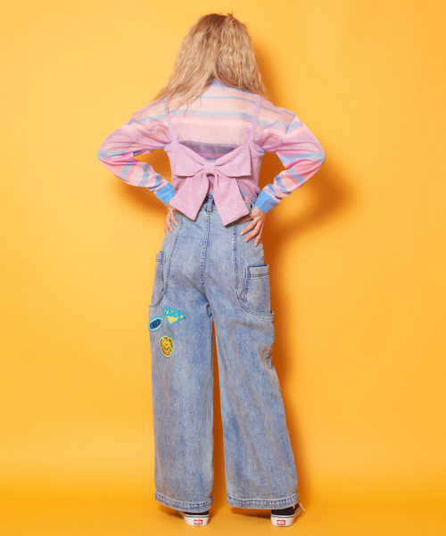 candy☆ セール】LINED LAME KNIT ビスチェ （ニット/セーター）｜Candy