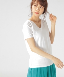 BAYFLOW | BAYFLOW／コットンVネックプルオーバー 18SS(Tシャツ/カットソー)