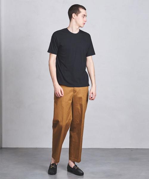 AURALEE（オーラリー）の「＜AURALEE（オーラリー）＞ S/LESS CREW（Tシャツ/カットソー・メンズ・ブラック/グレー/レッド/ホワイト・3/4/5）」の2枚目の写真