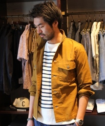 【WEB限定 期間限定SALE 5/8まで】バックサテンシャツブルゾン #