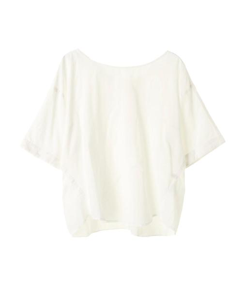 AMERICAN HOLIC（アメリカンホリック）の「・マドラスチェックバックねじりブラウス（シャツ/ブラウス・レディース・ネイビー/ピンク/ターコイズブルー/ベージュ系その他/ストライプ/その他5/オフホワイト/ドット・FREE）」の10枚目の写真