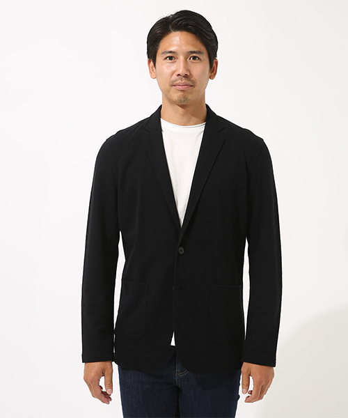 AZUL by moussy（アズールバイマウジー）の「カノコテイラードジャケット（テーラードジャケット・メンズ・ブラック/トップグレー・SMALL/MEDIUM/LARGE/X-LARGE）」の14枚目の写真