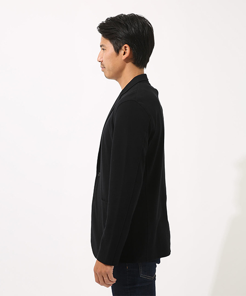 AZUL by moussy（アズールバイマウジー）の「カノコテイラードジャケット（テーラードジャケット・メンズ・ブラック/トップグレー・SMALL/MEDIUM/LARGE/X-LARGE）」の15枚目の写真