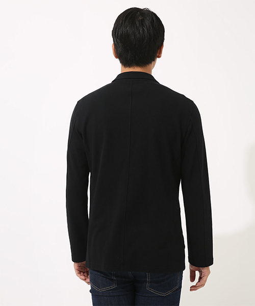 AZUL by moussy（アズールバイマウジー）の「カノコテイラードジャケット（テーラードジャケット・メンズ・ブラック/トップグレー・SMALL/MEDIUM/LARGE/X-LARGE）」の16枚目の写真