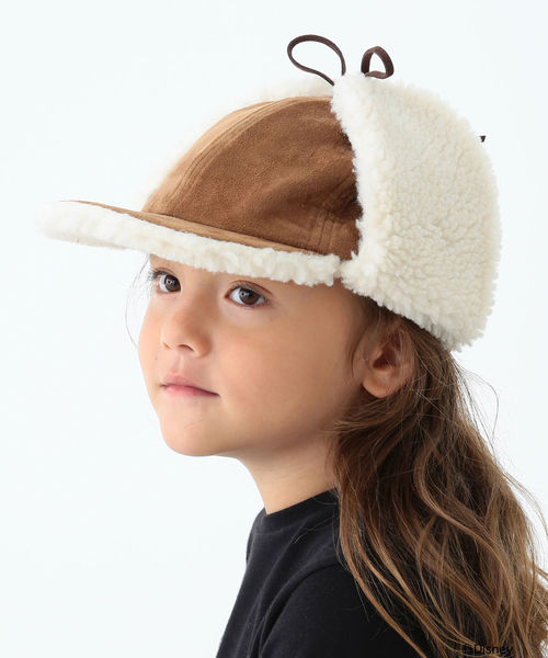 B:MING by BEAMS（ビーミングバイビームス）の「ビーミング by ビームス / ムートン キャップ 18AW（キャップ・キッズ・ネイビー/キャメル・ONE SIZE）」の5枚目の写真