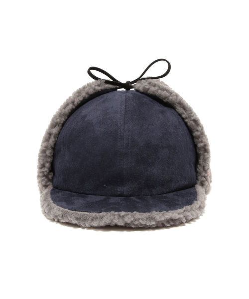 B:MING by BEAMS（ビーミングバイビームス）の「ビーミング by ビームス / ムートン キャップ 18AW（キャップ・キッズ・ネイビー/キャメル・ONE SIZE）」の8枚目の写真