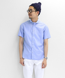 URBAN RESEARCH DOORS | FORK&SPOON シャンブレーショートスリーブショールシャツ(シャツ/ブラウス)