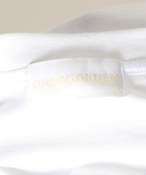 JOINT WORKS(ジョイントワークス)の「KINDA GARDEN SS LOGO TEE(Tシャツ/カットソー・メンズ・ブラック/ホワイト・MEDIUM/LARGE)」の10枚目の写真