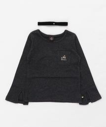AIMABLE（エマーブル）の「チョーカー付き長袖Tシャツ（Tシャツ/カットソー）」