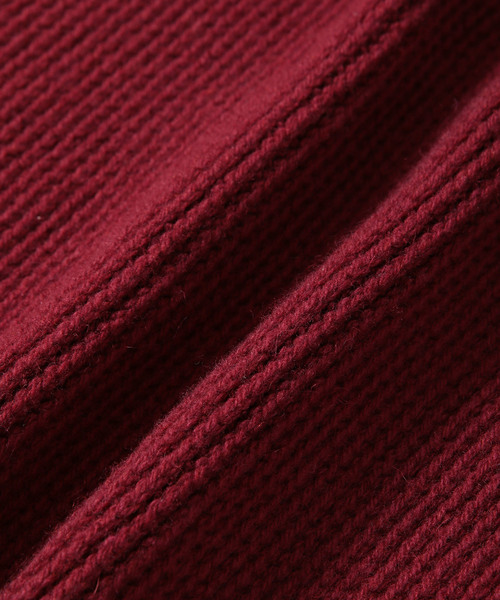 ADAM ET ROPE'（アダムエロペ）の「[山形ニット］バイアスクルーネックプルオーバー（ニット/セーター・メンズ・チャコールグレー/ダークブラウン/パープル系その他2・M/L）」の10枚目の写真