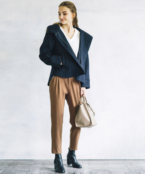 LIPSTAR（リップスター）の「サイドゴアショートブーツ（ブーツ・レディース・ブラック/ブラウン・M/L）」の9枚目の写真