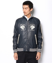 ヒステリックグラマー レザースカジャン Mサイズhysteric ジャケット 超稀少 ヒステリックグラマー レザー スカジャン 新品未着用