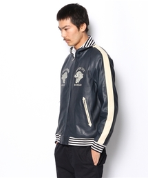 ヒステリックグラマー キムタク着 ラムレザー タイガー スカジャン