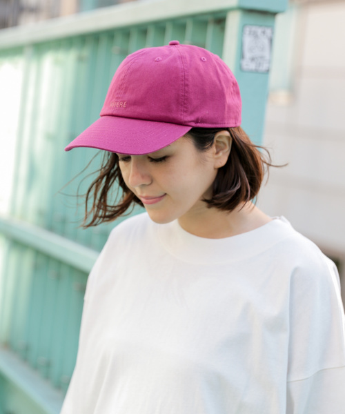 newhattan（ニューハッタン）の「【newhattan(ニューハッタン)】刺繍キャップ（キャップ・レディース・ホワイト/ブラック/ベージュ/パープル・FREE）」の4枚目の写真