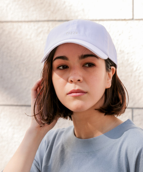 newhattan（ニューハッタン）の「【newhattan(ニューハッタン)】刺繍キャップ（キャップ・レディース・ホワイト/ブラック/ベージュ/パープル・FREE）」の2枚目の写真