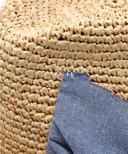 Ray BEAMS（レイビームス）の「Ctrl freak / ビッグリボン ハット（ハット・レディース・サックスブルー/ネイビー・ONE SIZE）」の5枚目の写真