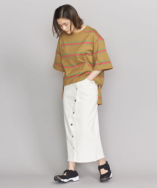BEAUTY&amp;YOUTH UNITED ARROWS - 6 roku  マルチボーダーTシャツ 2025年最新】6(ROKU) BEAUTY&YOUTH UNITED ARROWS 柄・デザイン