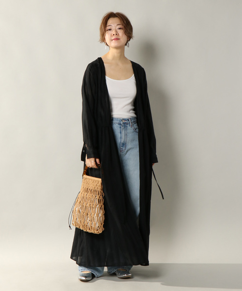 ワンピース ガウン カシュクール 総柄 エキゾチック N011 ZARA カシュクールワンピース 総柄 裏地付き シフォン シアー