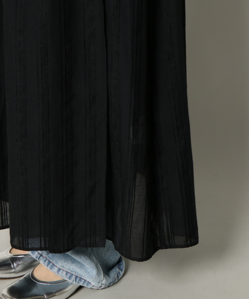 notch.(ノッチ)の「ドビーガウンカシュクールワンピース(ワンピース・レディース・ブラック/ベージュ/オフホワイト・M/TM)」の12枚目の写真