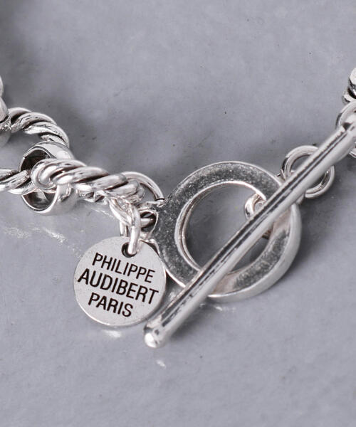 PHILIPPE AUDIBERT（フィリップ オーディベール）の「＜PHILIPPE AUDIBERT（フィリップオーディベール）＞PAVEL チェーン ブレスレット†（ブレスレット・レディース・シルバー・FREE）」の6枚目の写真