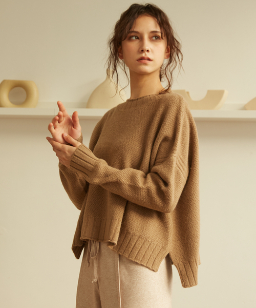 Knit Mix（ニットミックス）の「【Knit Mix】ポイントリブ ワイド