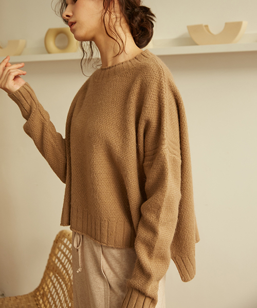 Knit Mix（ニットミックス）の「【Knit Mix】ポイントリブ ワイド