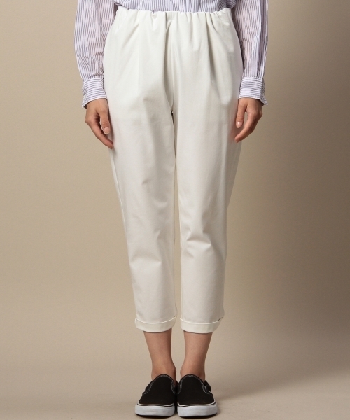 BEAUTY&YOUTH UNITED ARROWS(ビューティーアンドユースユナイテッドアローズ)の「BYMC ウエストギャザー8分丈パンツ/ホワイト ◆(その他パンツ・レディース・ホワイト・SMALL/MEDIUM)」の8枚目の写真