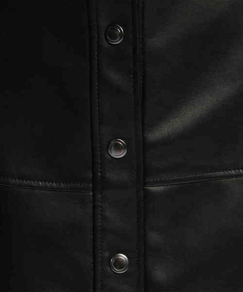 NARACAMICIE（ナラカミーチェ）の「フェイクレザーＡラインスカート（スカート・レディース・ブラウン/ブラック・LARGE/MEDIUM）」の14枚目の写真