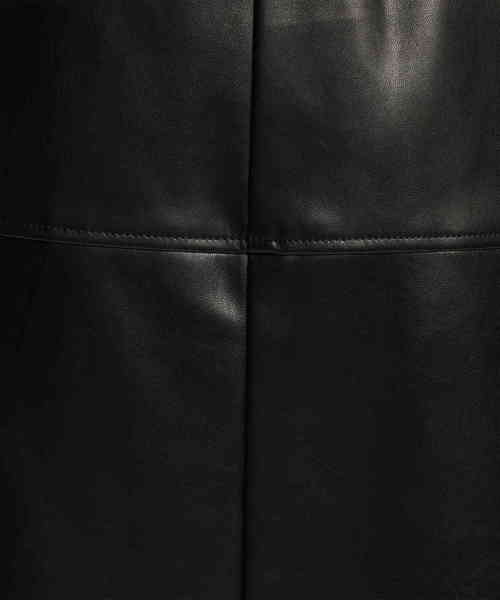 NARACAMICIE（ナラカミーチェ）の「フェイクレザーＡラインスカート（スカート・レディース・ブラウン/ブラック・LARGE/MEDIUM）」の18枚目の写真