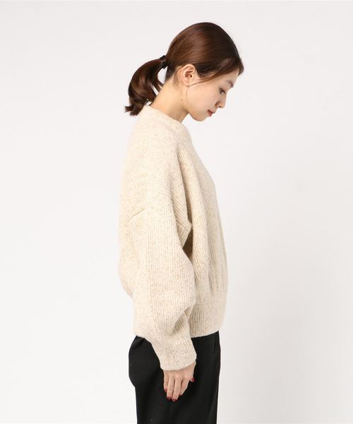 CLANE MIX TWEED KNIT TOPS 【公式通販】