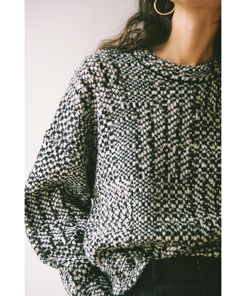 CLANE（クラネ）の「MIX TWEED KNIT TOPS（ニット/セーター）」 - WEAR