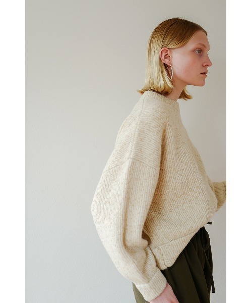 CLANE（クラネ）の「MIX TWEED KNIT TOPS（ニット/セーター）」 - WEAR