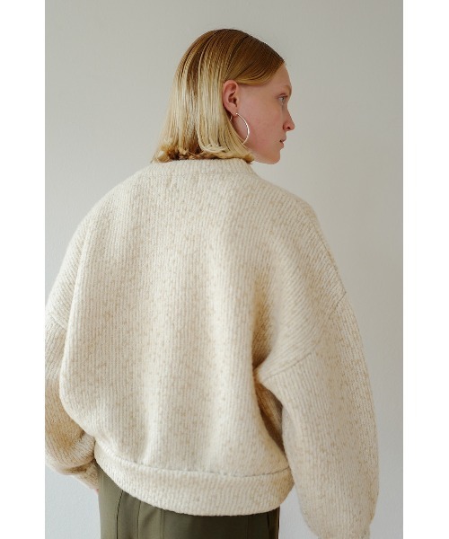 CLANE MIX TWEED KNIT TOPS CLANE MIX TWEED KNIT TOPS