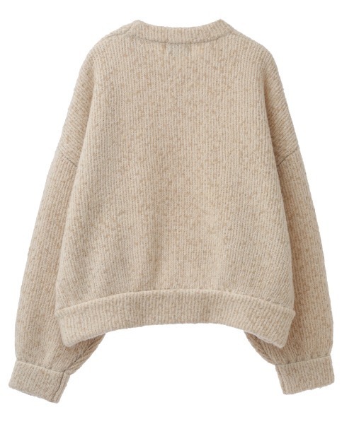 CLANE（クラネ）の「MIX TWEED KNIT TOPS（ニット/セーター）」 - WEAR