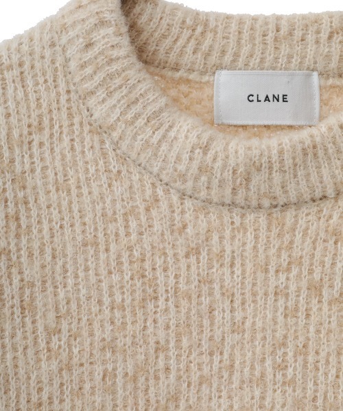 CLANE（クラネ）の「MIX TWEED KNIT TOPS（ニット/セーター）」 - WEAR