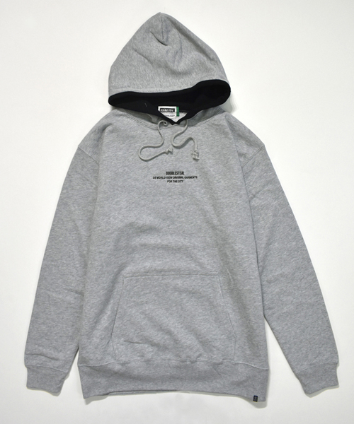 DOUBLE STEAL（ダブルスティール）の「In Hood Parker（パーカー・メンズ・ネイビー/トップグレー/ブラック×レッド・MEDIUM/LARGE/X-LARGE）」の3枚目の写真