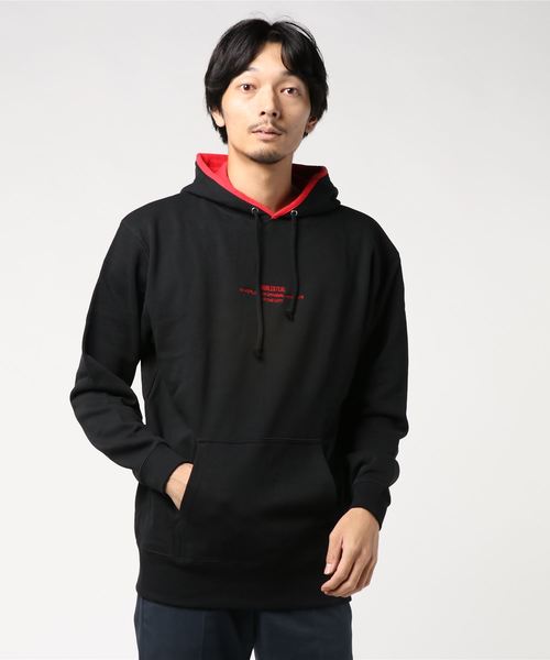 DOUBLE STEAL（ダブルスティール）の「In Hood Parker（パーカー・メンズ・ネイビー/トップグレー/ブラック×レッド・MEDIUM/LARGE/X-LARGE）」の10枚目の写真