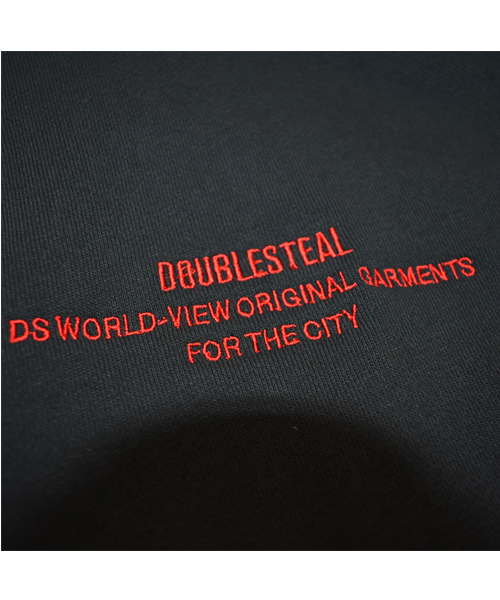 DOUBLE STEAL（ダブルスティール）の「In Hood Parker（パーカー・メンズ・ネイビー/トップグレー/ブラック×レッド・MEDIUM/LARGE/X-LARGE）」の7枚目の写真