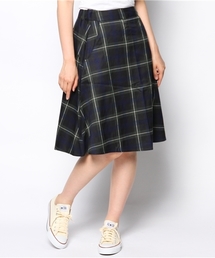 WEGO | WEGO/チェックミドルスカート(スカート)