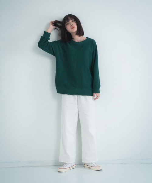 Libra Cue(リブラ キュー)の「Libra デニムRelaxパンツ(デニムパンツ・レディース・ホワイト・SMALL/MEDIUM/LARGE)」の14枚目の写真