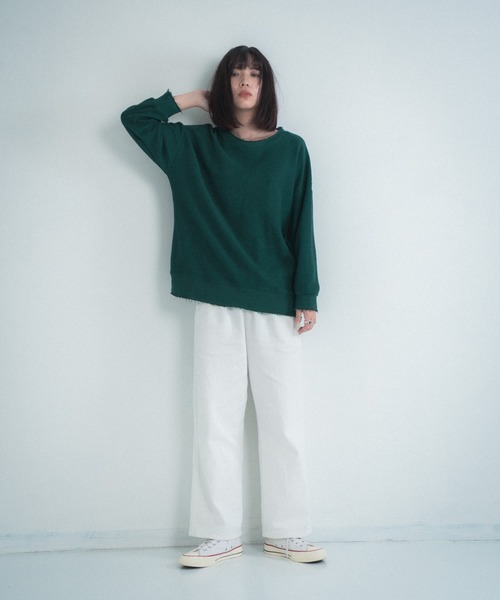 Libra Cue(リブラ キュー)の「Libra デニムRelaxパンツ(デニムパンツ・レディース・ホワイト・SMALL/MEDIUM/LARGE)」の16枚目の写真