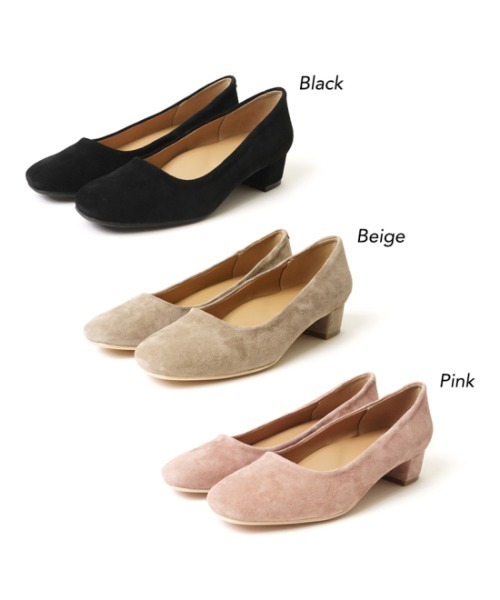 flower(フラワー)の「トーンパンプス(パンプス・レディース・ブラック/ベージュ/ピンク・6/7/8/9/5)」の9枚目の写真