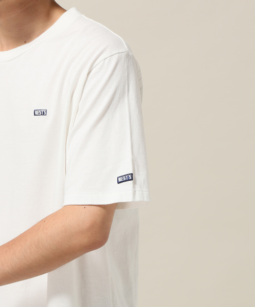 journal standard Furniture （ジャーナルスタンダードファニチャー）の「WESTS EMBROIDERY T-SHIRTS（Tシャツ/カットソー・レディース・ネイビー/レッド・SMALL/MEDIUM/LARGE）」の10枚目の写真