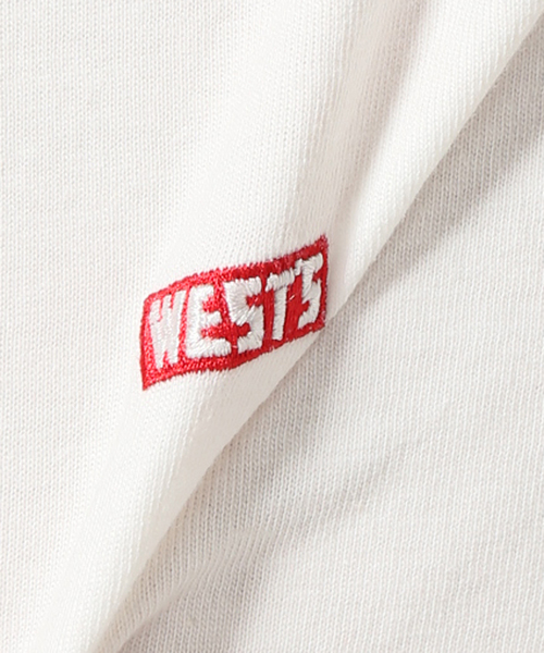 journal standard Furniture （ジャーナルスタンダードファニチャー）の「WESTS EMBROIDERY T-SHIRTS（Tシャツ/カットソー・レディース・ネイビー/レッド・SMALL/MEDIUM/LARGE）」の18枚目の写真