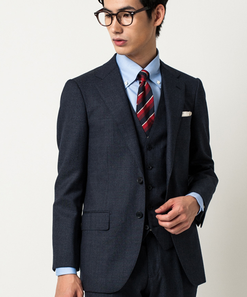 green label relaxing（グリーンレーベルリラクシング）の「[レダ]REDA PH SG NT HPジャケット（スーツジャケット・メンズ・ダークグレー/ネイビー・52/50/44/46/48/42）」の2枚目の写真