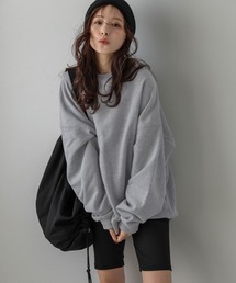 裏起毛BIGシルエットスウェット