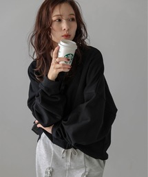 裏起毛BIGシルエットスウェット